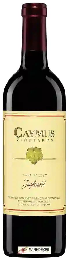 Winery Caymus - Zinfandel Winery Caymus - Zinfandel