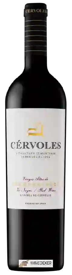 Winery Cérvoles - Vinyes Altes de Les Garrigues Vin Negre Winery Cérvoles - Vinyes Altes de Les Garrigues Vin Negre