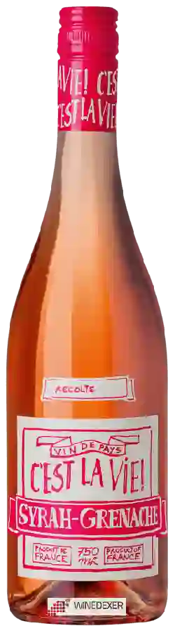 Winery C'est La Vie - Syrah - Grenache Winery C'est La Vie - Syrah - Grenache