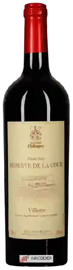 Winery Béat-Louis Bujard - Reserve de La Cour Pinot Noir Winery Béat-Louis Bujard - Reserve de La Cour Pinot Noir