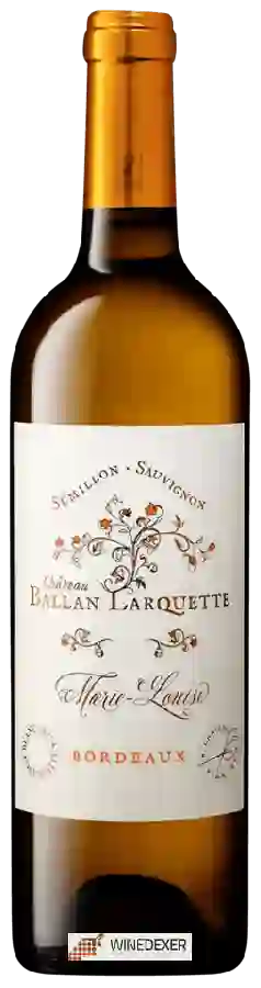Winery Chaigne et Fils - Château Ballan Larquette Marie-Louise Bordeaux