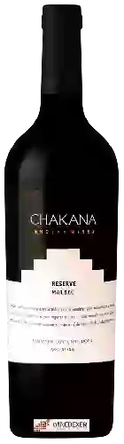 Winery Chakana - Malbec Reserve