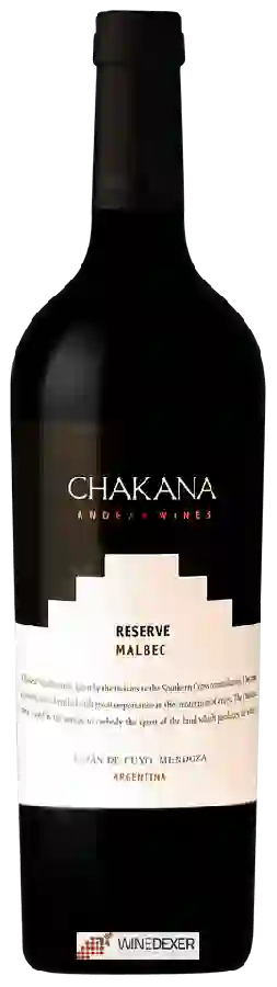 Winery Chakana - Malbec Reserve