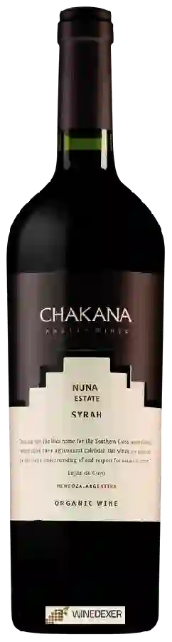 Winery Chakana - Nuna Estate Syrah Winery Chakana - Nuna Estate Syrah