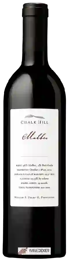 Winery Chalk Hill - Malbec