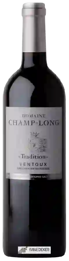 Domaine Champ-Long - Tradition Ventoux Rouge Domaine Champ-Long - Tradition Ventoux Rouge