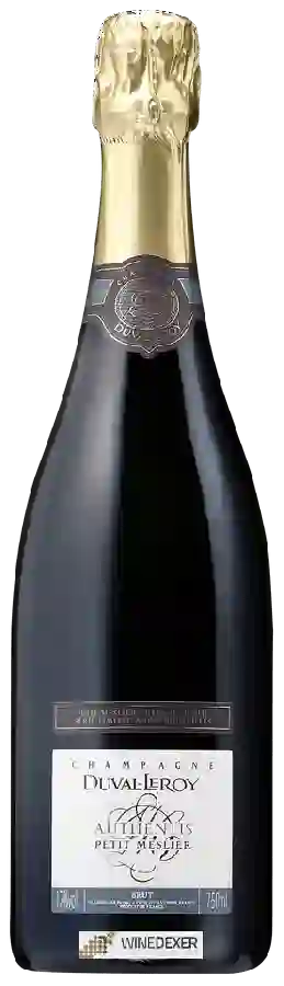Winery Duval-Leroy - Petit Meslier Authentis Brut Champagne Winery Duval-Leroy - Petit Meslier Authentis Brut Champagne