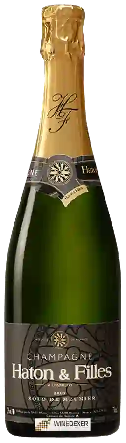 Winery Champagne Haton & Filles - Solo de Meunier Brut Champagne