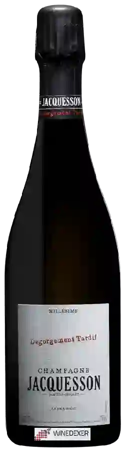 Winery Jacquesson - Dégorgement Tardif Millesimé Extra Brut Champagne Winery Jacquesson - Dégorgement Tardif Millesimé Extra Brut Champagne