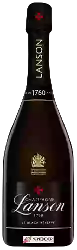 Winery Lanson - Le Black Réserve Champagne