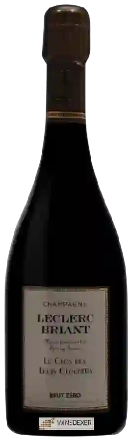 Winery Leclerc Briant - Le Clos des Trois Clochers Brut Zéro Champagne Winery Leclerc Briant - Le Clos des Trois Clochers Brut Zéro Champagne