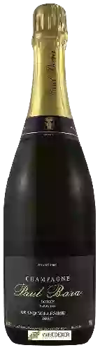 Winery Paul Bara - Millesimé Brut Champagne Grand Cru 'Bouzy'