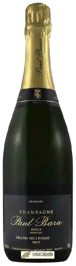 Winery Paul Bara - Millesimé Brut Champagne Grand Cru 'Bouzy' Winery Paul Bara - Millesimé Brut Champagne Grand Cru 'Bouzy'