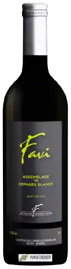 Winery Les Fils de Charles Favre - Favi Assemblage de Cépages Blanc
