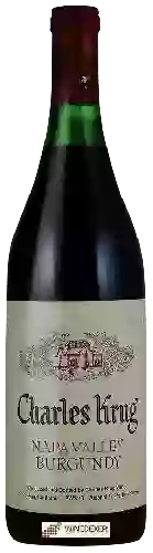 Winery Charles Krug - Burgundy