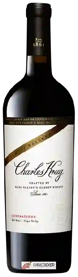Winery Charles Krug - Family Reserve Generations