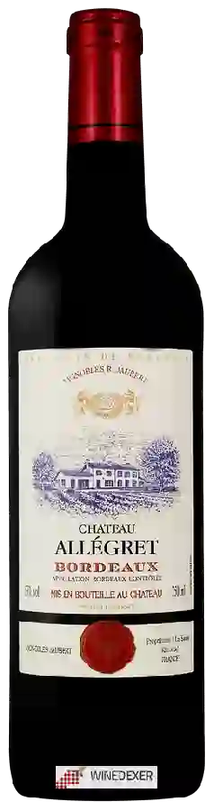 Château Allégret - Bordeaux Château Allégret - Bordeaux