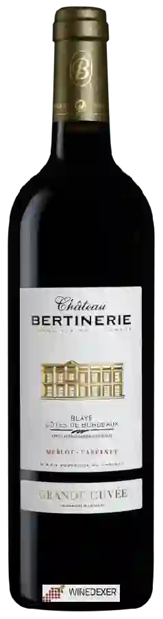 Château Bertinerie - Grande Cuvée Blaye - Côtes de Bordeaux Merlot - Cabernet