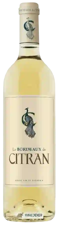Château Citran - Le Bordeaux de Citran Blanc Château Citran - Le Bordeaux de Citran Blanc