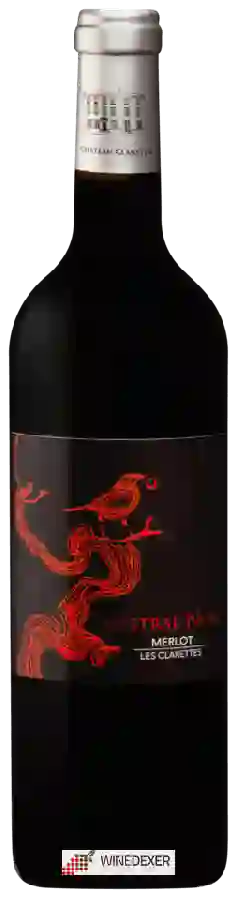 Château Clarettes - Rouge de Merlot