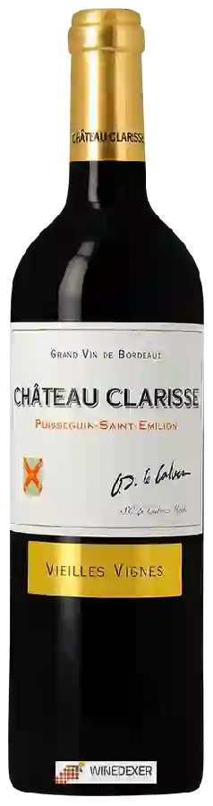 Château Clarisse - Vieilles Vignes Puisseguin-Saint-Émilion Château Clarisse - Vieilles Vignes Puisseguin-Saint-Émilion