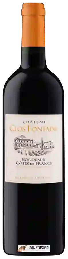 Château Clos Fontaine - Bordeaux Côtes de Francs Château Clos Fontaine - Bordeaux Côtes de Francs