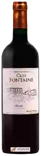 Château Clos Fontaine - Rouge