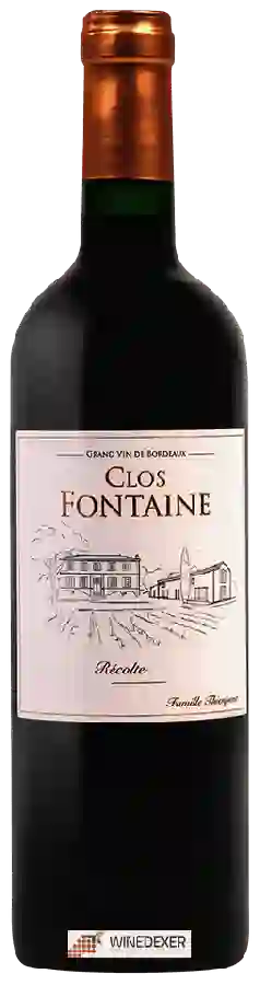 Château Clos Fontaine - Rouge Château Clos Fontaine - Rouge