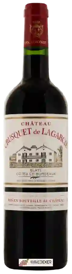 Château Crusquet de Lagarcie - Blaye Côtes de Bordeaux Château Crusquet de Lagarcie - Blaye Côtes de Bordeaux