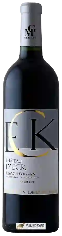 Chateau d'Eck - Pessac-Léognan Rouge Chateau d'Eck - Pessac-Léognan Rouge