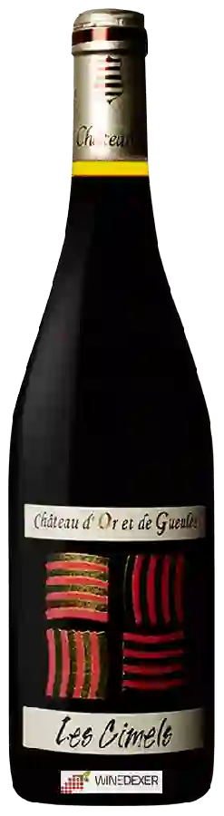 Château d'Or et de Gueules - Les Cimels Rouge Château d'Or et de Gueules - Les Cimels Rouge