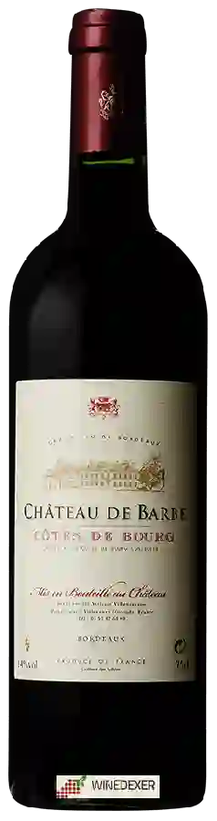 Château de Barbe - Côtes de Bourg