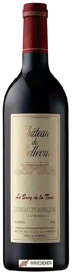 Château de Bellevue - Le Sang de La Terre Lussac-Saint-Emilion Château de Bellevue - Le Sang de La Terre Lussac-Saint-Emilion