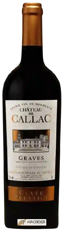Château de Callac - Cuvée Prestige Graves Rouge