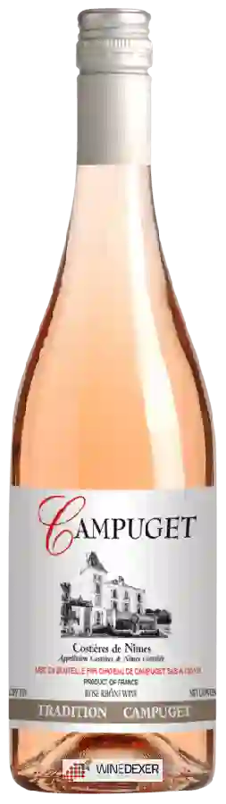 Château de Campuget - Costières-de-Nîmes Rosé (Tradition de Campuget) Château de Campuget - Costières-de-Nîmes Rosé (Tradition de Campuget)