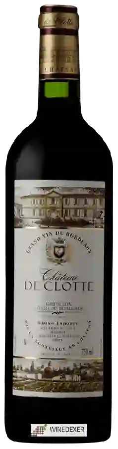 Château de Clotte - Castillon Côtes de Bordeaux (Bordeaux Supérieur)