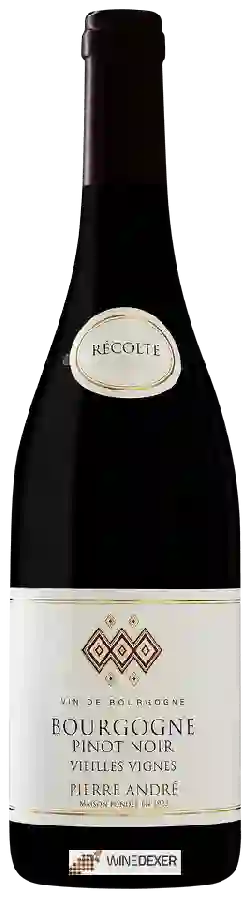 Winery Pierre André - Vieilles Vignes Bourgogne Pinot Noir Winery Pierre André - Vieilles Vignes Bourgogne Pinot Noir