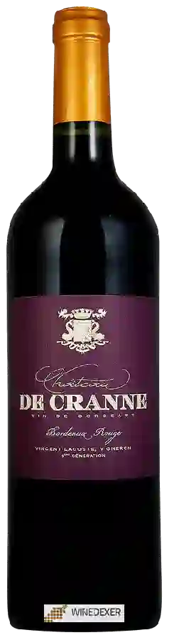 Château de Cranne - Vincent Lacoste - Bordeaux Rouge