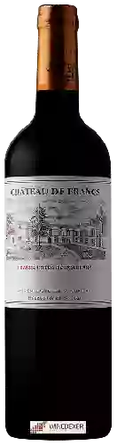 Château de Francs - Francs - Côtes de Bordeaux