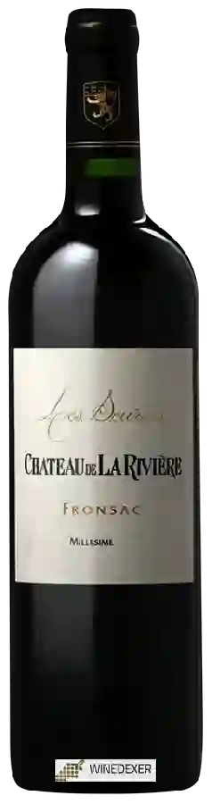 Château de la Rivière - Les Sources Fronsac