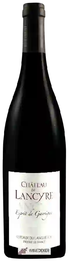 Château de Lancyre - Esprit de Garrigue Coteaux du Languedoc Château de Lancyre - Esprit de Garrigue Coteaux du Languedoc