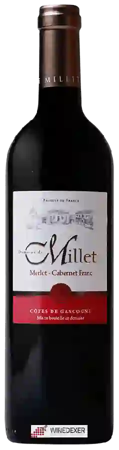 Château de Millet - Merlot - Cabernet Franc Château de Millet - Merlot - Cabernet Franc