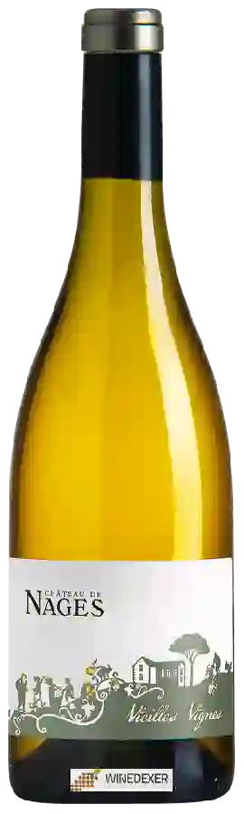 Château de Nages - Vieilles Vignes Blanc Costières de Nîmes Château de Nages - Vieilles Vignes Blanc Costières de Nîmes