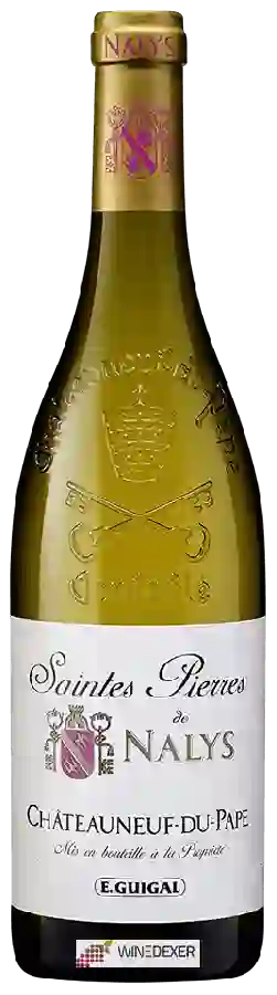 Château de Nalys - Saintes Pierres de Nalys Châteauneuf-du-Pape Blanc Château de Nalys - Saintes Pierres de Nalys Châteauneuf-du-Pape Blanc