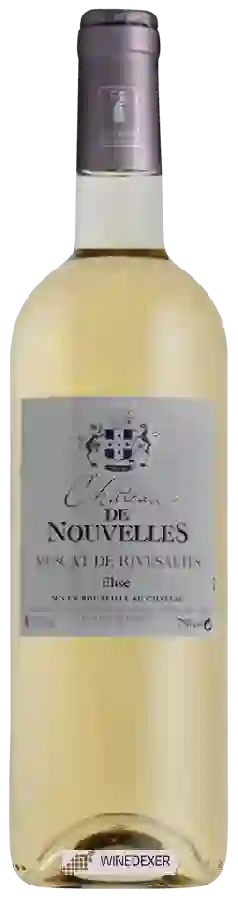 Château de Nouvelles - Cuvée Elise Muscat de Rivesaltes