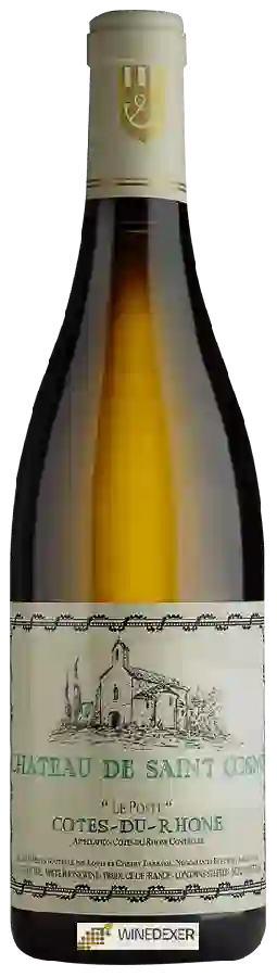 Château de Saint Cosme - Côtes du Rhône Le Poste Blanc Château de Saint Cosme - Côtes du Rhône Le Poste Blanc