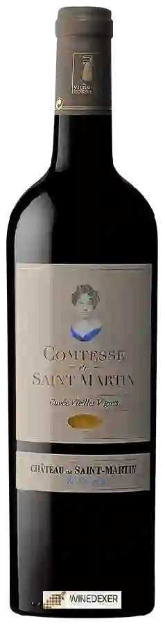 Château de Saint Martin - Comtesse de Saint Martin Cuvée Vieilles Vignes Rouge Château de Saint Martin - Comtesse de Saint Martin Cuvée Vieilles Vignes Rouge