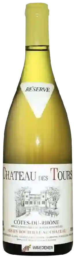 Château des Tours - Côtes du Rhône Réservé Blanc Château des Tours - Côtes du Rhône Réservé Blanc