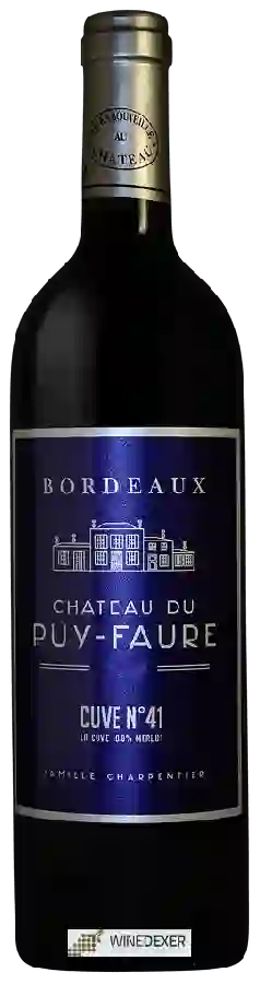Château du Puy-Faure - Cuvée No 41 Bordeaux