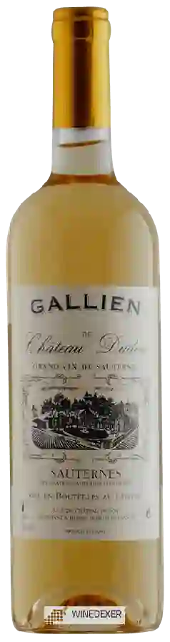 Château Dudon - Château Gallien Sauternes Château Dudon - Château Gallien Sauternes
